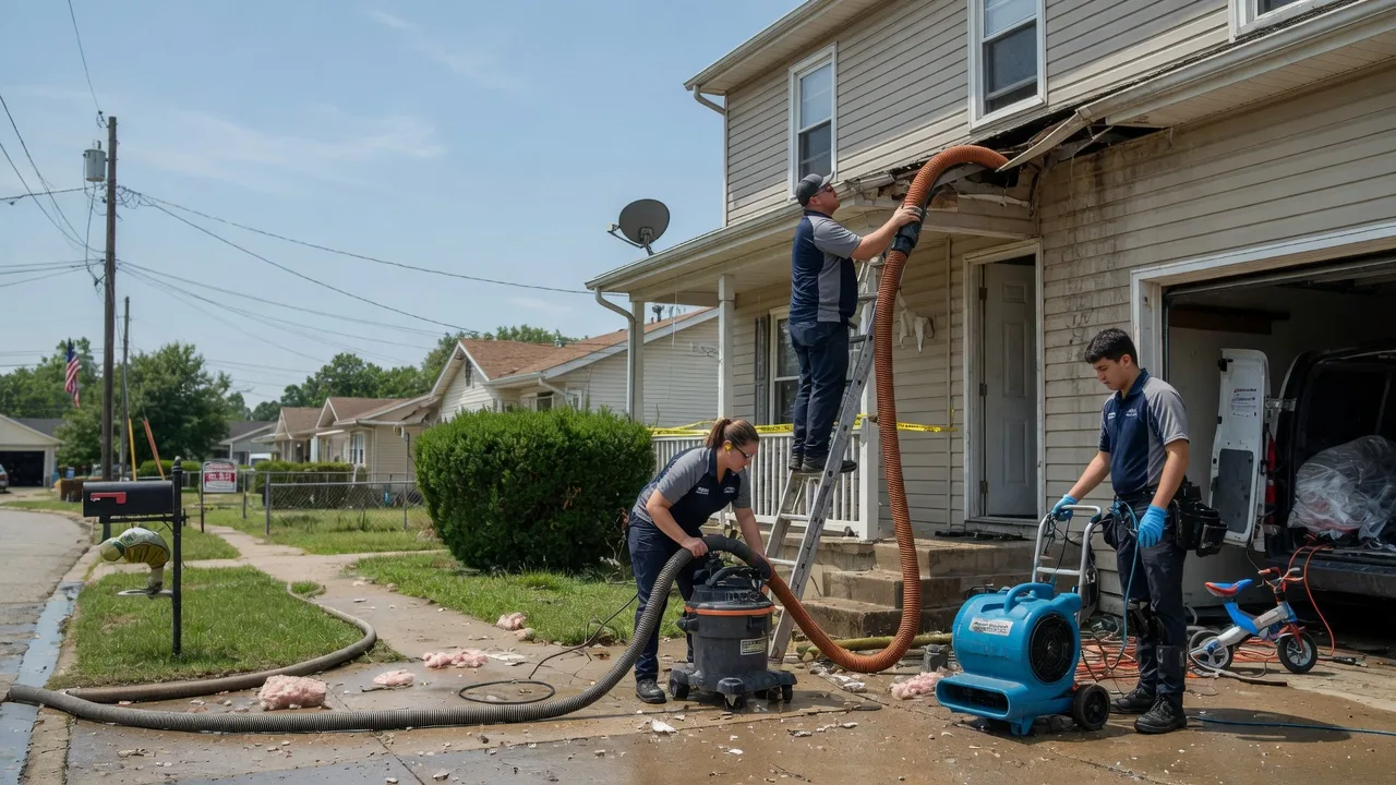 Water Damage Restoration in New Ulm, TX near me
